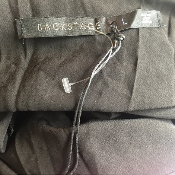 NEW Backstage Giselle Dress black 100 % Viscose Size Large Australia - Picture 8 of 9